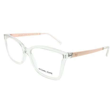 michael kors clear frame glasses|michael kors eyeglass frames 4058.